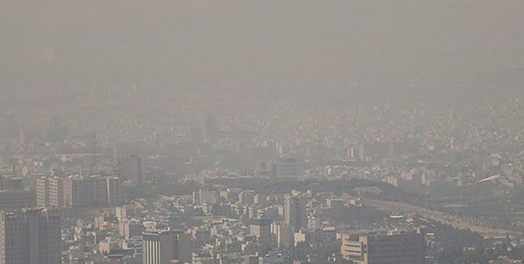  آلودگی هوا در ۴ نقطه تهران به مرحله اضطرار رسید