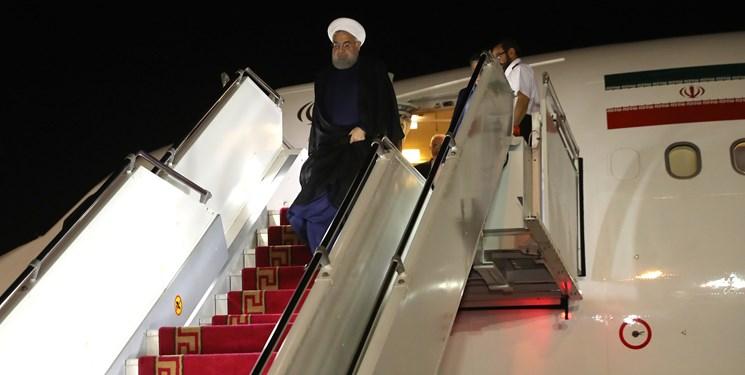  روحانی وارد تهران شد
