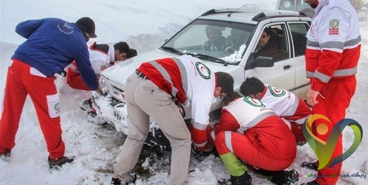  آخرین وضعیت امدادرسانی به مردم گرفتار در برف و کولاک در ۱۹ استان