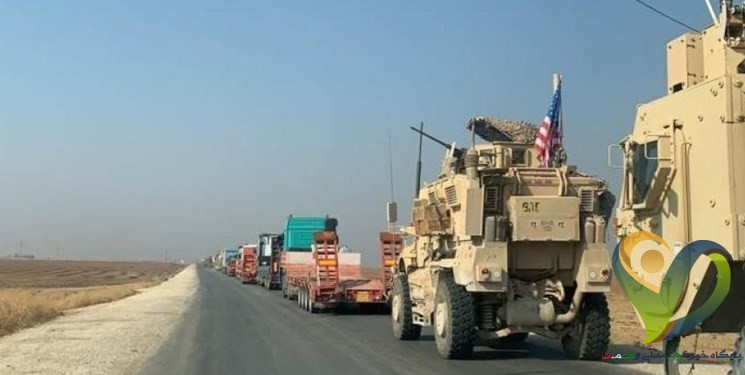  ورود ۷۰ کامیون آمریکایی حامل سلاح و تجهیزات به شمال شرق سوریه