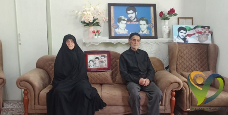 پدر و مادر شهیدان محمد، محمود و ابوالقاسم باقری